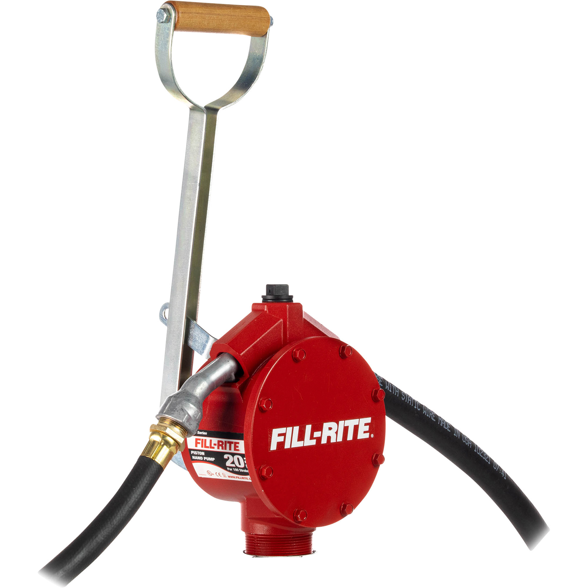 Fill-Rite Cast Aluminum Heavy-Duty Piston Drum Pump, 2in. NPT, Model# FR152NT